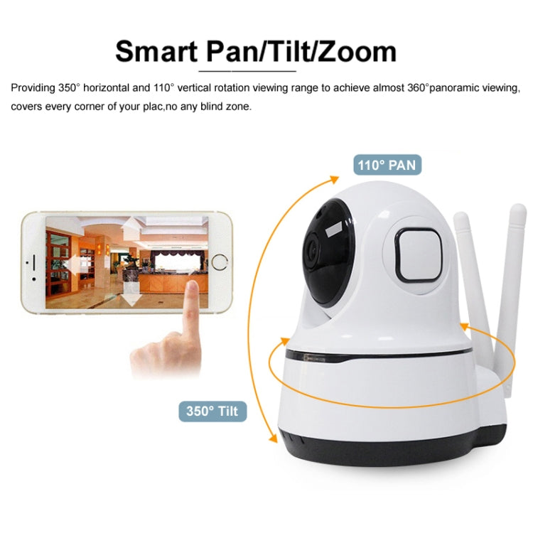 PAF200 2MP 1080P HD Wireless IP Camera, Support Motion Detection & Infrared Night Vision & TF Card(AU Plug) - Wireless Camera by buy2fix | Online Shopping UK | buy2fix