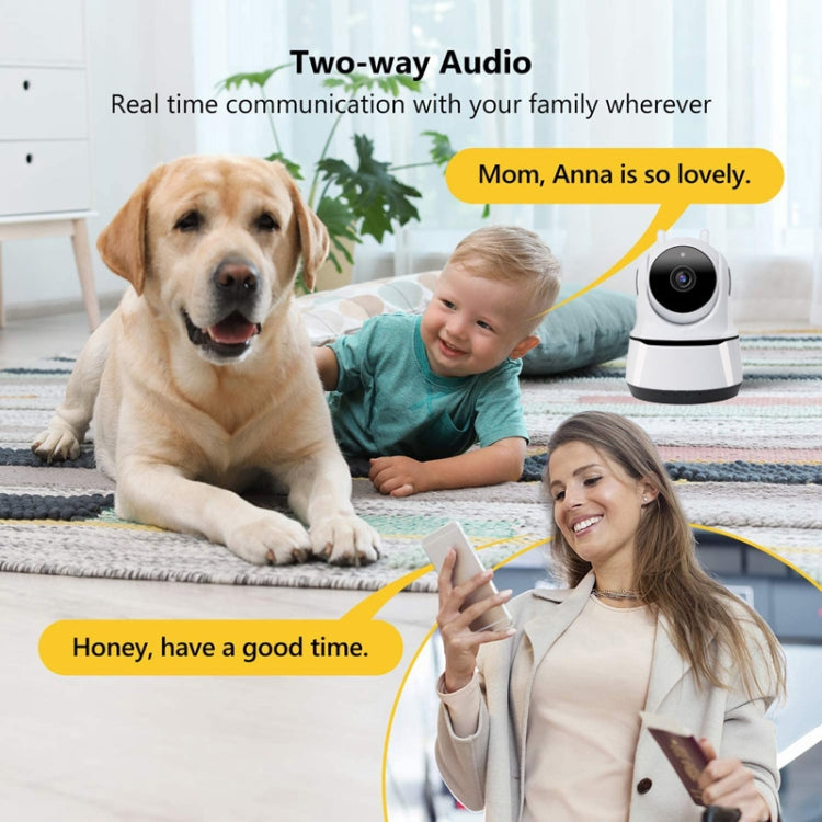 PAF200 2MP 1080P HD Wireless IP Camera, Support Motion Detection & Infrared Night Vision & TF Card(AU Plug) - Wireless Camera by buy2fix | Online Shopping UK | buy2fix