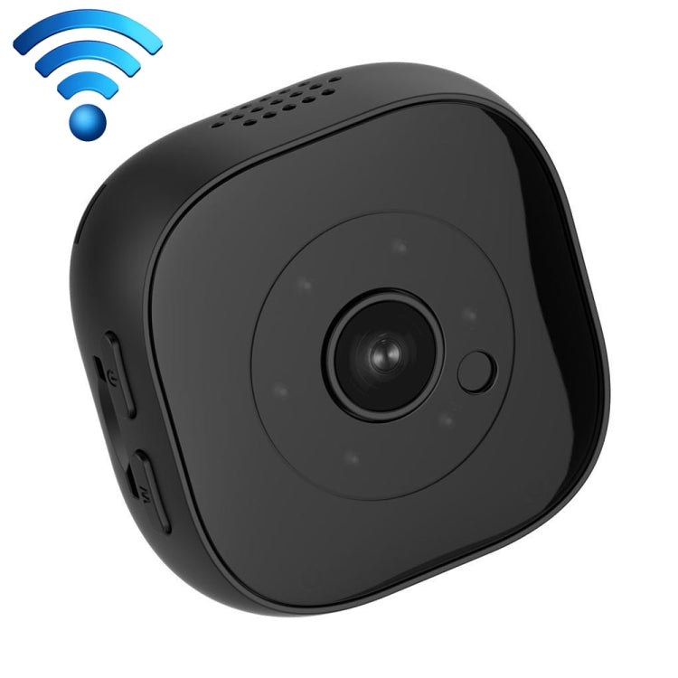 H9 Mini HD 1280 x 720P 120 Degree Wide Angle Wearable Smart Wireless WiFi Surveillance Camera(Black) by buy2fix