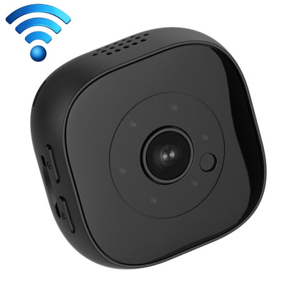 H9 Mini HD 1280 x 720P 120 Degree Wide Angle Wearable Smart Wireless WiFi Surveillance Camera(Black) by buy2fix