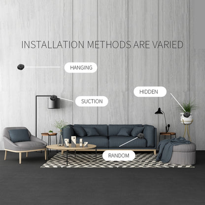 H9 Mini HD 1280 x 720P 120 Degree Wide Angle Wearable Smart Wireless WiFi Surveillance Camera(Black) by buy2fix