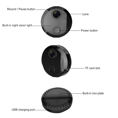 HDQ15 HD 1080P WIFI Mini Camera, with IR Night Vision & Remote Surveillance - Mini Camera by buy2fix | Online Shopping UK | buy2fix