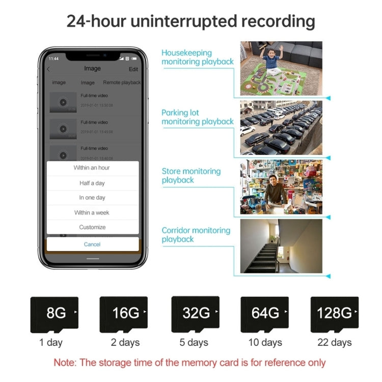 Q16 Mini WiFi Wireless Network Action Camera Wide-angle Recorder with Night Vision and Motion Detection (Black) - Mini Camera by buy2fix | Online Shopping UK | buy2fix