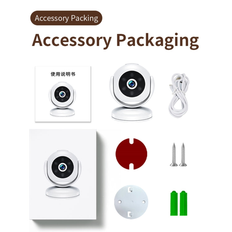 A5 Portable Mini 4K HD Camera Night Vision Home Security Micro Camcorder (White) - Mini Camera by buy2fix | Online Shopping UK | buy2fix