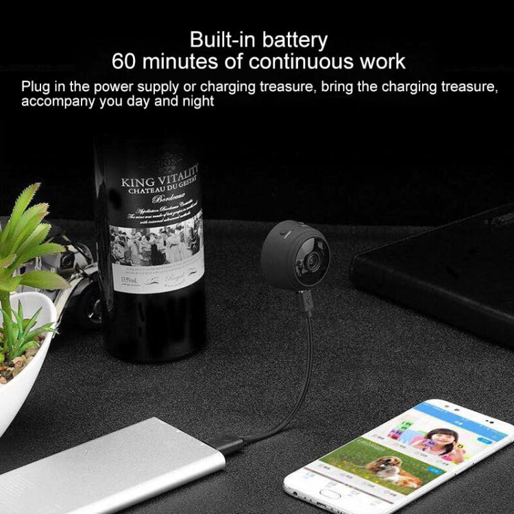 A9 1080P WiFi IP Camera Mini DV(White) by buy2fix