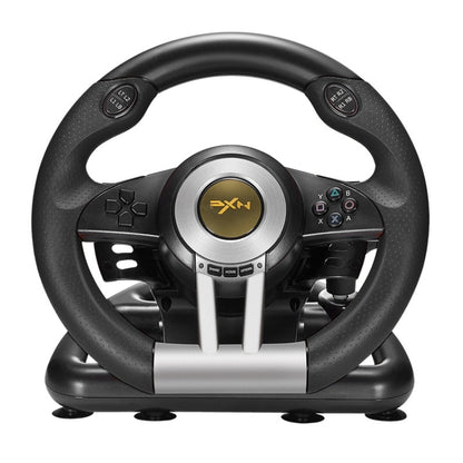 PXN-V3 Racing Game Steering Wheel for PC / PS3 / 4 / xbox one / switch(Black) - Gamepads by buy2fix | Online Shopping UK | buy2fix