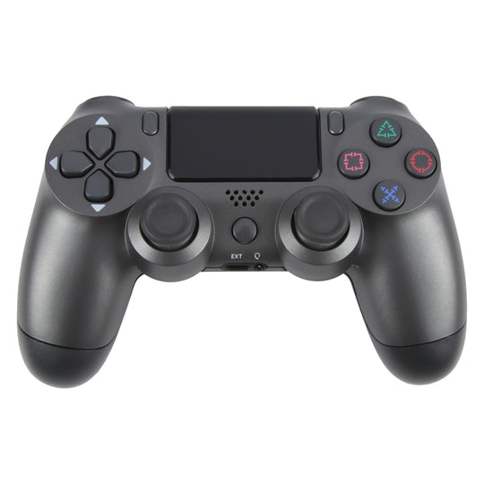 Wireless Bluetooth Snowflake Button Game Controller for Sony PS4 (Grey)