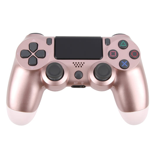 Wireless Bluetooth Snowflake Button Game Controller for Sony PS4 (Rose Gold) - Gamepads by buy2fix | Online Shopping UK | buy2fix