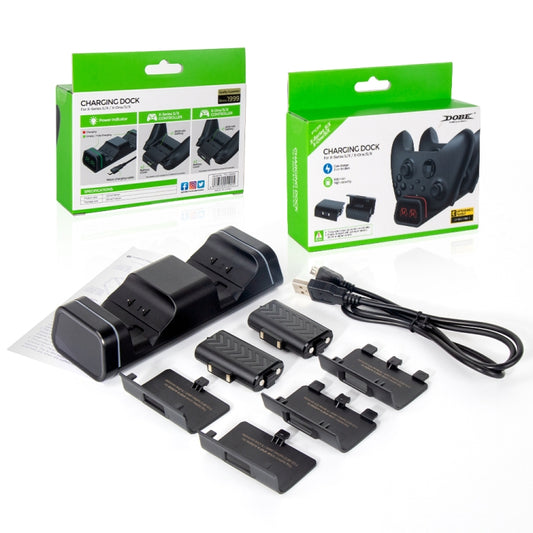 DOBE TYX-19006X Dual Charging Station With Battery For Xbox One - Charger & Power by DOBE | Online Shopping UK | buy2fix