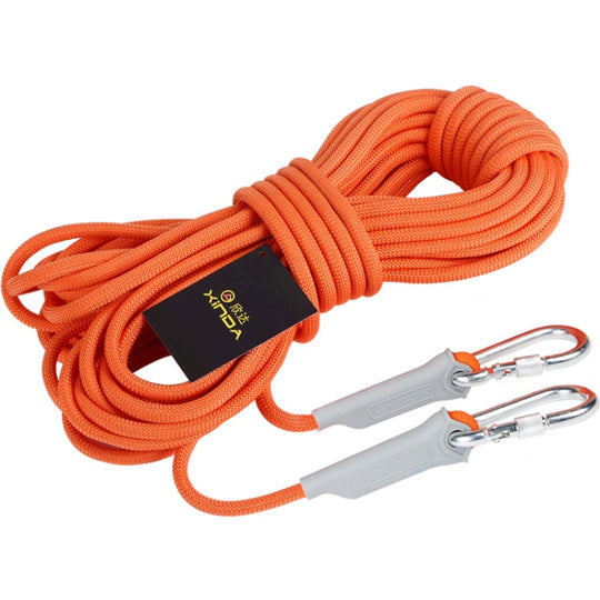 XINDA XD-S9817 Outdoor Rock Climbing Hiking Accessories High Strength Auxiliary Cord Safety Rope, Diameter: 12mm, Length: 10m, Color Random Delivery