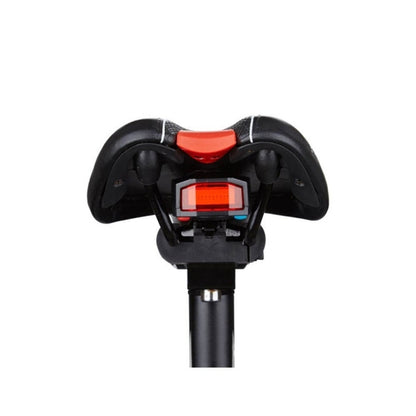 IP65 Waterproof USB Rechargeable Smart COB LED Alarm Bicycle Rear Light Taillight with Remote Control, Control Distance: 1-100m by buy2fix