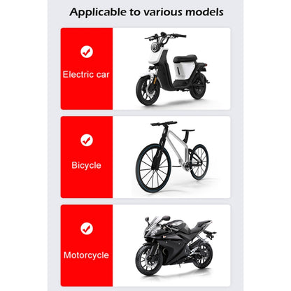 Multifunction 4 in 1 Phone Holder Bicycle Bell Cycling Lamp Flashlight(Black) by buy2fix