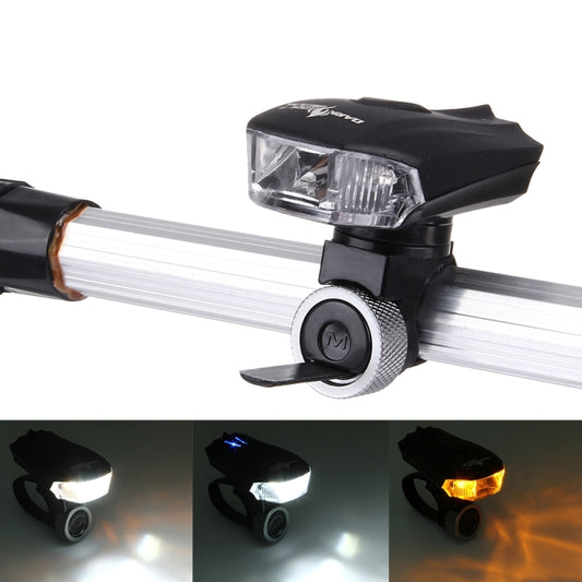 Waterproof USB Rechargeable 5 Modes Yellow & White Light 400LM COB LED Bike Taillight by buy2fix