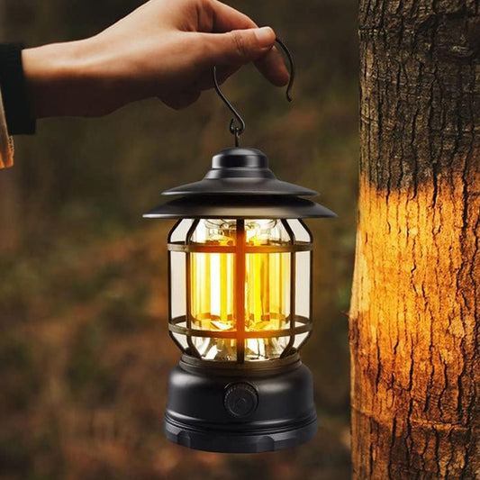 AOTU YT1030 Outdoor Retro Camping Light Emergency Hand Lamp(Green) - Camping Lighting by AOTU | Online Shopping UK | buy2fix
