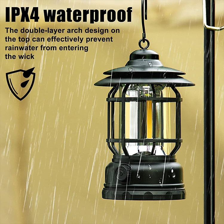 AOTU YT1030 Outdoor Retro Camping Light Emergency Hand Lamp(Green) by AOTU