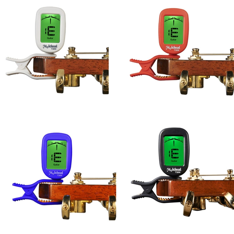 Guitar Tuner Clip on-Accurate Chromatic, Acoustic Guitar Bass Banjo Violin Ukulele Tuner - Guitar Tuner Accessories by buy2fix | Online Shopping UK | buy2fix