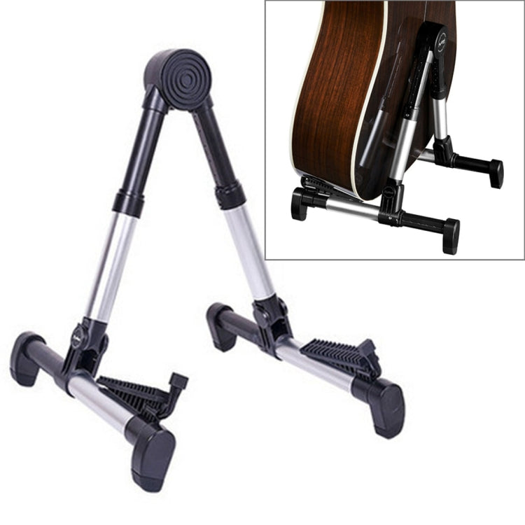 Simple Folding Vertical Guitar Violin Ukulele Bracket Musical Instrument Stand - String Instrument Accessories by buy2fix | Online Shopping UK | buy2fix