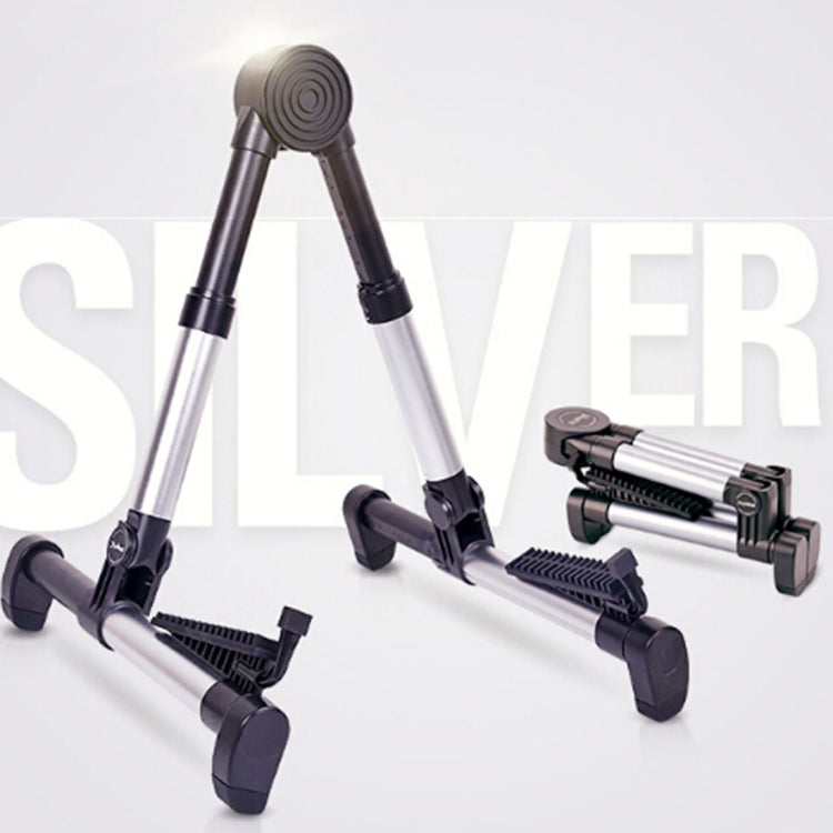 Simple Folding Vertical Guitar Violin Ukulele Bracket Musical Instrument Stand - String Instrument Accessories by buy2fix | Online Shopping UK | buy2fix