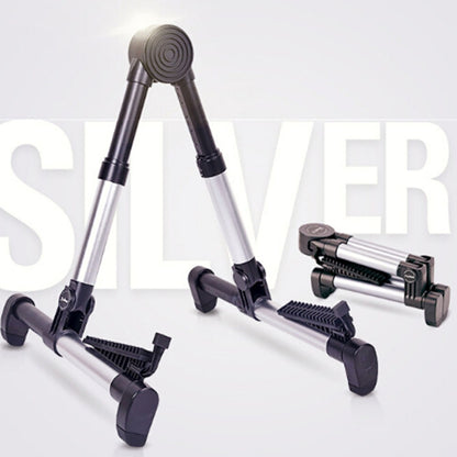 Simple Folding Vertical Guitar Violin Ukulele Bracket Musical Instrument Stand - String Instrument Accessories by buy2fix | Online Shopping UK | buy2fix