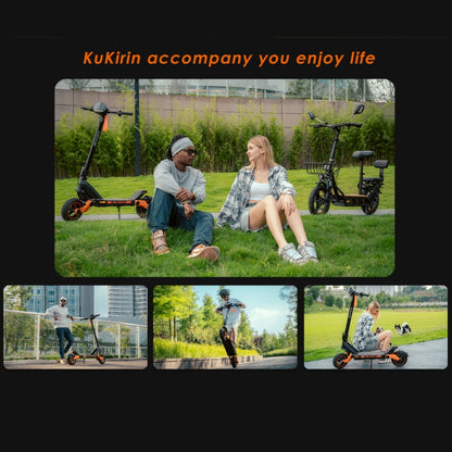 Kukirin G3 10 inch Tires 1200W 52V 18AH Three-speed Folding Electric Offroad Scooter with LED Display - Electric Scooters by Kukirin | Online Shopping UK | buy2fix