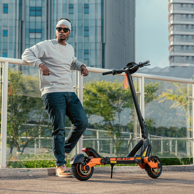 Kukirin G3 10 inch Tires 1200W 52V 18AH Three-speed Folding Electric Offroad Scooter with LED Display - Electric Scooters by Kukirin | Online Shopping UK | buy2fix