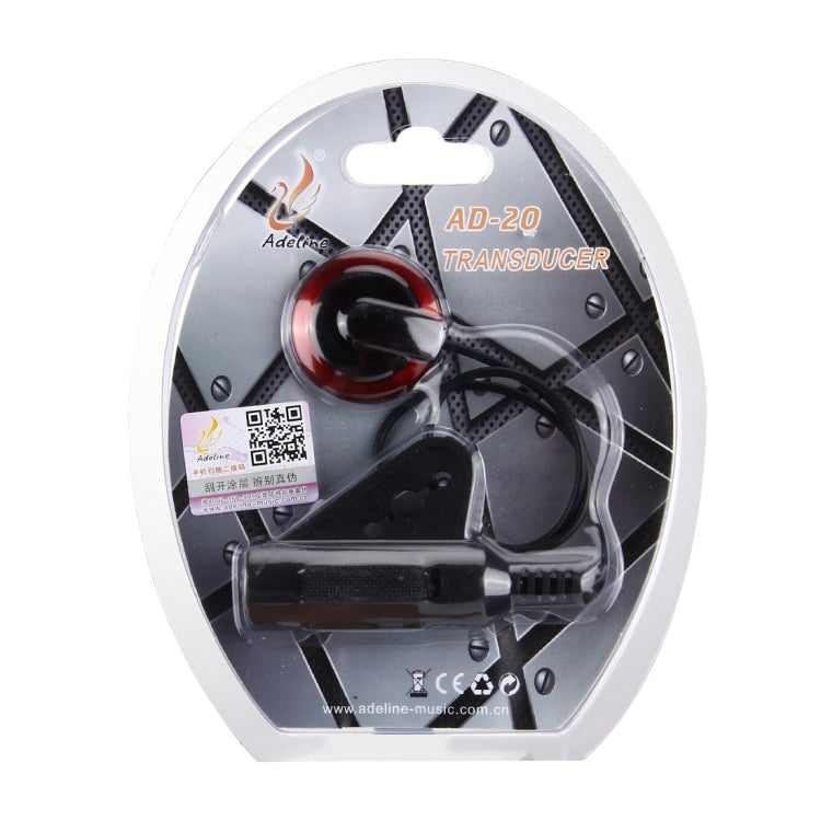 AD-20  Clip On Guitar Tuner For Electric Guitar - Guitar Tuner Accessories by buy2fix | Online Shopping UK | buy2fix