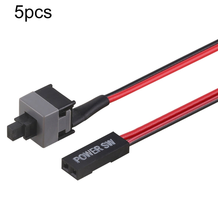 5pcs Computer Chassis Power Switch Cable by buy2fix