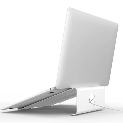 Aluminum Cooling Stand for Laptop, Suitable for Mac Air, Mac Pro,  iPad, and Other 11-17 inch Laptops (Silver) - Laptop Stand by buy2fix | Online Shopping UK | buy2fix