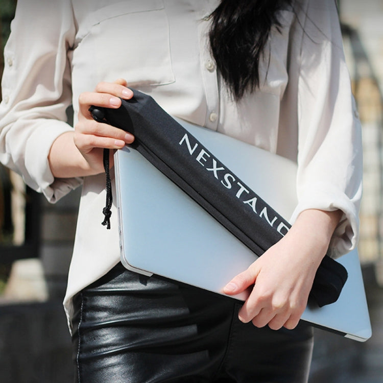 Nexstand K2 Laptop Height Extender Holder Stand Folding Portable Computer Heat Dissipation Bracket, Size: 35.4x4x4cm(Black) by buy2fix