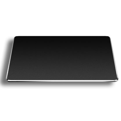 Aluminum Alloy Double-sided Non-slip Mat Desk Mouse Pad, Size : L(Black) by buy2fix