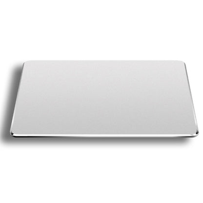 Aluminum Alloy Double-sided Non-slip Mat Desk Mouse Pad, Size : L(Silver) by buy2fix