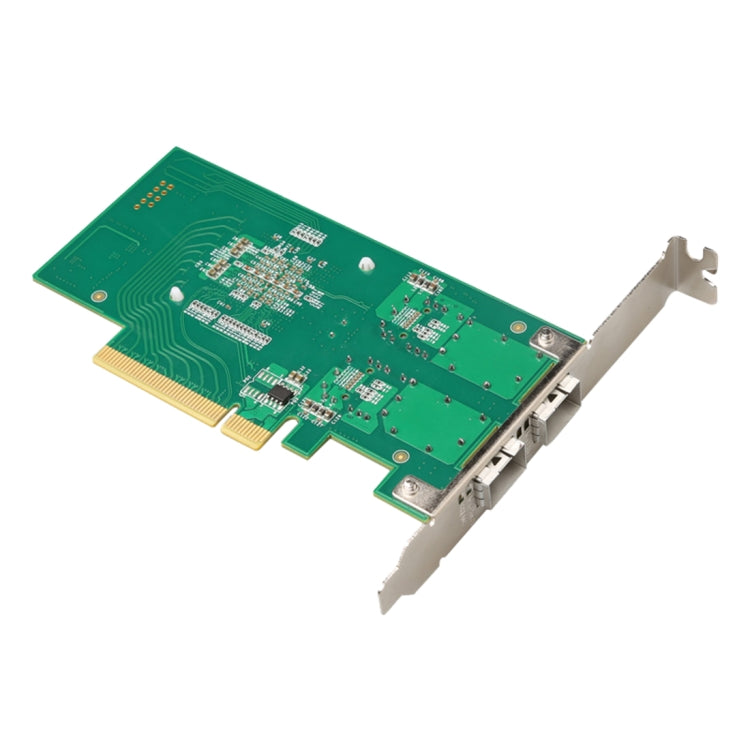 XXA037 Intel 82599 Dual SFP Port PCI Express FCoE PCIe x8 10 Gigabit Ethernet Network Optical LAN Card Adapter by buy2fix