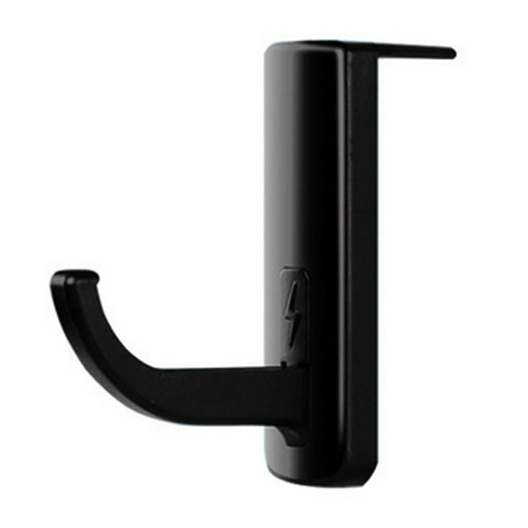 Universal Headphone Hanger PC Monitor Desk Headset Stand Holder Hook(Black) - Headset Stand by buy2fix | Online Shopping UK | buy2fix