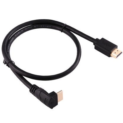 60cm 4K*2K HDMI 2.0 Version High Speed HDMI Cable with Ethernet Right Angle 90 Degree - Cable by buy2fix | Online Shopping UK | buy2fix
