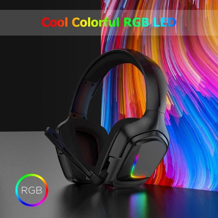 K20i Stereo Gaming Headset with Microphone RGB Light for XBox One / Laptop Tablet (Black) by buy2fix