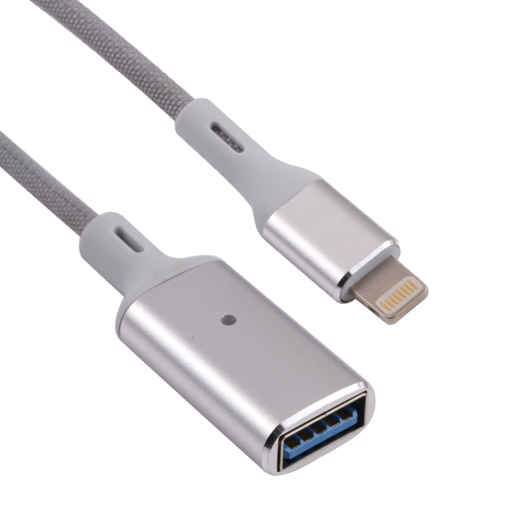 8 Pin Male to USB Female OTG Camera Adapter, Compatible with IOS 13 or Above by buy2fix