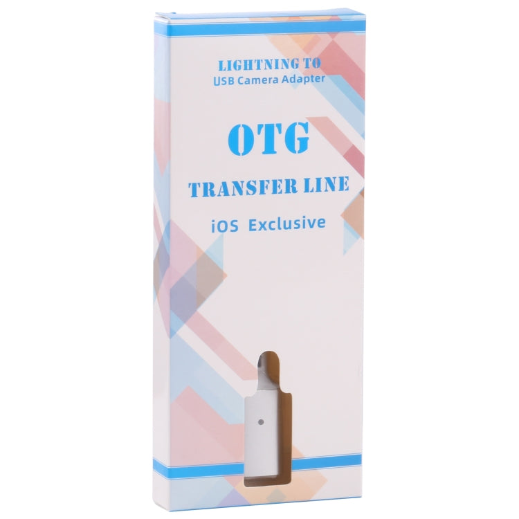 8 Pin Male to USB Female OTG Camera Adapter, Compatible with IOS 13 or Above by buy2fix