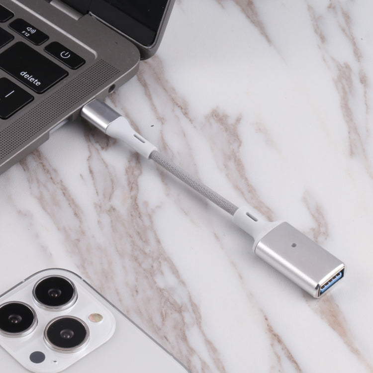 8 Pin Male to USB Female OTG Camera Adapter, Compatible with IOS 13 or Above by buy2fix