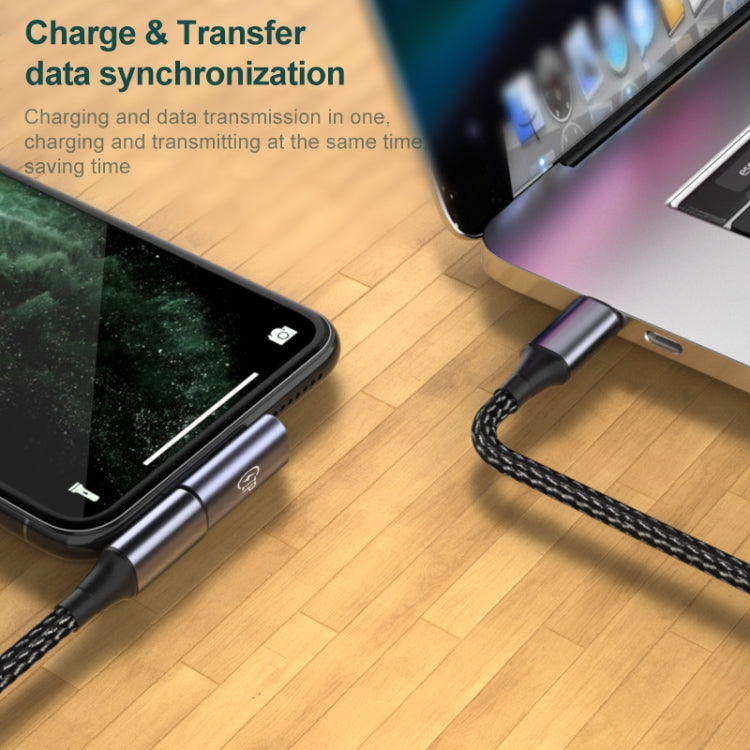 8 Pin Male to USB-C/Type-C Female Elbow Adapter by buy2fix