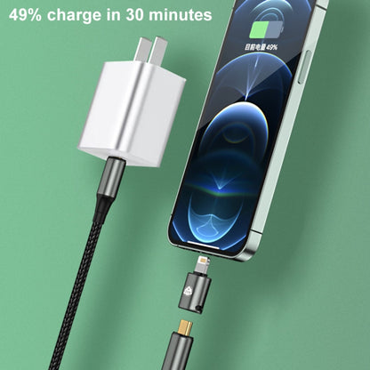 20W 8 Pin Male to USB-C / Type-C Female Straight Charging Adapter by buy2fix