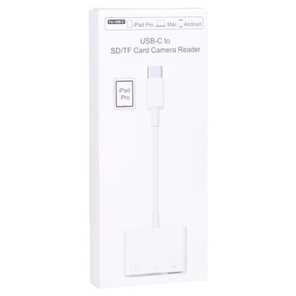 NK103TC 3 in 1 USB-C / Type-C Male to SD + TF + USB Female Camera Reader by buy2fix