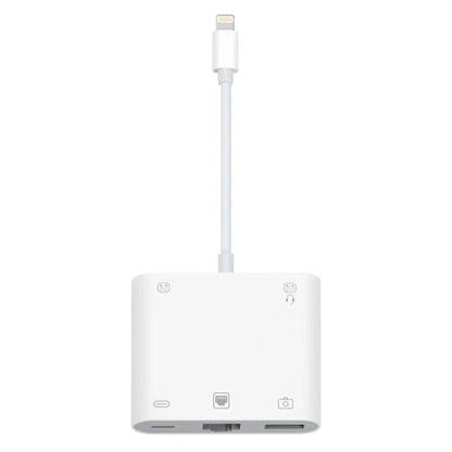 S-330 5 in 1 8 Pin Male to 8 Pin / USB3.0 / RJ45 / 3.5mm Female Adapter by buy2fix