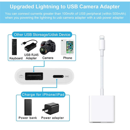2 in 1 8 Pin Male to 8 Pin / USB3.0 Female Camera Adapter by buy2fix