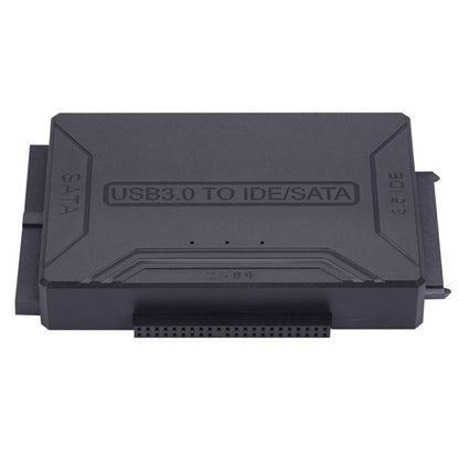 SATA / IDE to USB 3.0 Adapter 2.5 / 3.5 Inch Hard Drive Adapter Cable Converter, UK Plug - eSATA & SATA & IDE by buy2fix | Online Shopping UK | buy2fix