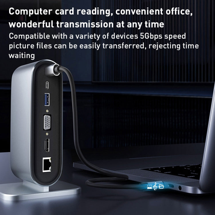 BYL-2201 12 in 1 USB-C / Type-C HUB Adapter by buy2fix