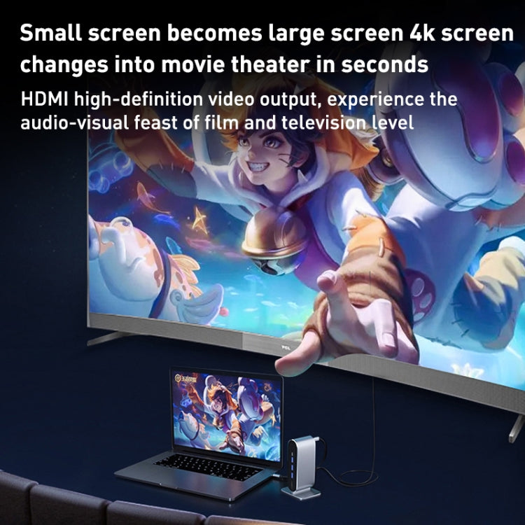 BYL-2201 12 in 1 USB-C / Type-C HUB Adapter by buy2fix