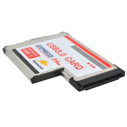 2 Ports USB 3.0 5Gbps PCI 54mm Slot Express Card for Laptop / Notebook - Add-on Cards by buy2fix | Online Shopping UK | buy2fix