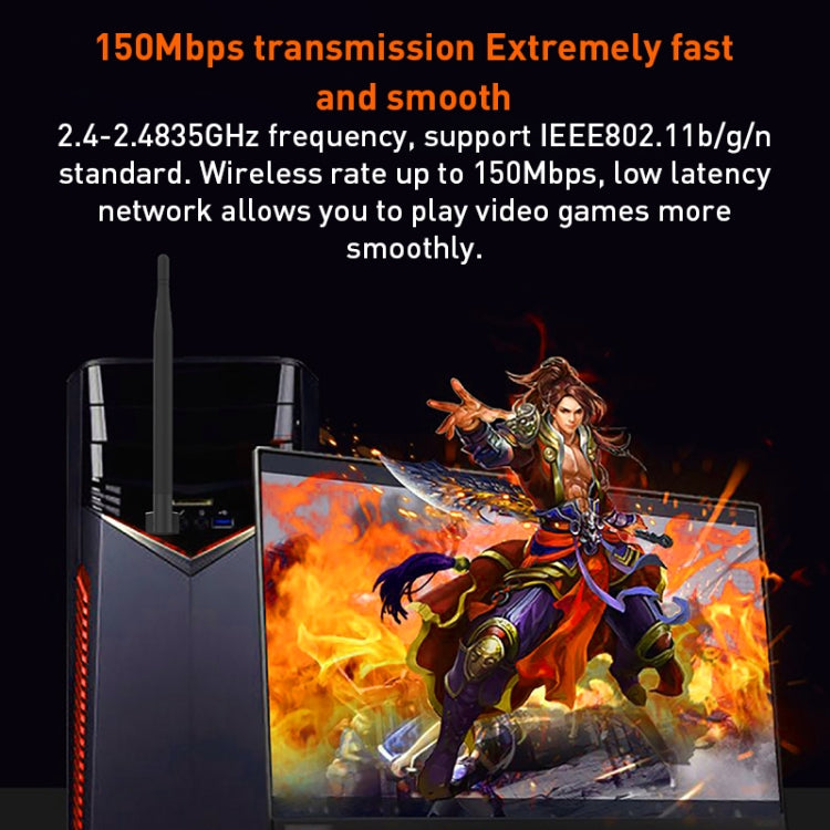 1510 150Mbps Drive Free USB Network Adapter WiFi Transmitter Receiver by buy2fix