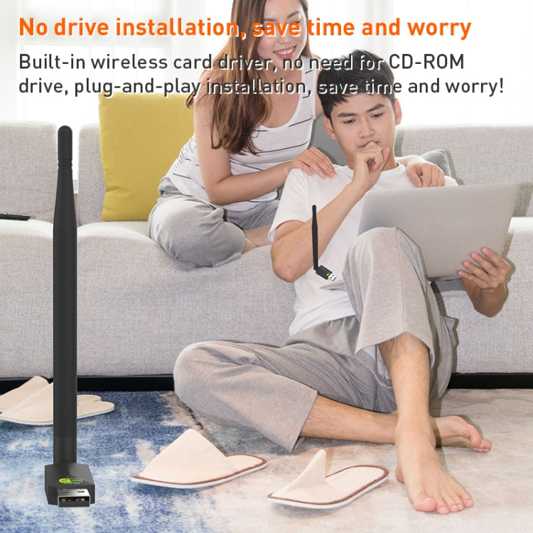 1510 150Mbps Drive Free USB Network Adapter WiFi Transmitter Receiver by buy2fix