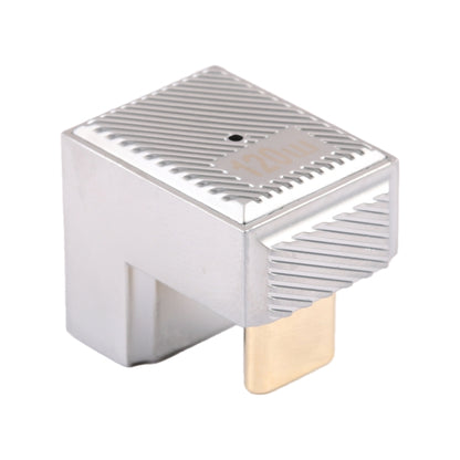 USB-C / Type-C Male to USB Female 10 Gbps U-Shaped Elbow Charging Adapter (Silver) by buy2fix